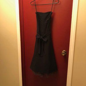 Black Midi Cocktail Dress